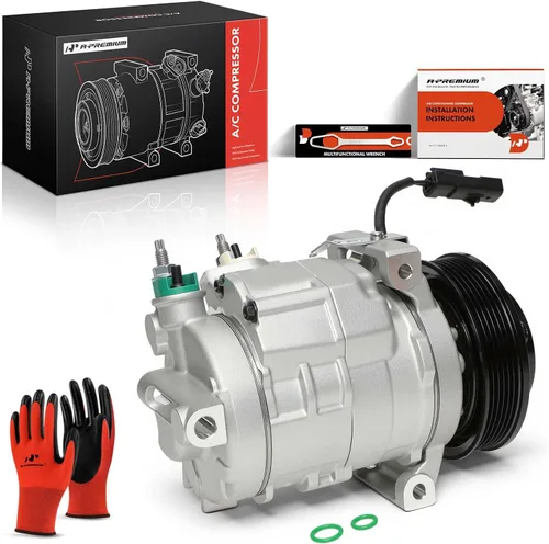 Miniatura 10 de A-Premium Compresor de aire acondicionado AC con embrague Compatible con Jeep Grand Cherokee 2011-2021 y Dodge Charger 2011-2013, Durango 2011-2015