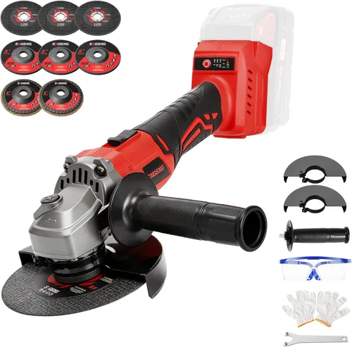 Miniatura 8 de Amoladora angular inalámbrica para batería Milwaukee M18 de 18 V, sin escobillas, amoladora inalámbrica de 4 1/2 pulgadas, velocidad variable