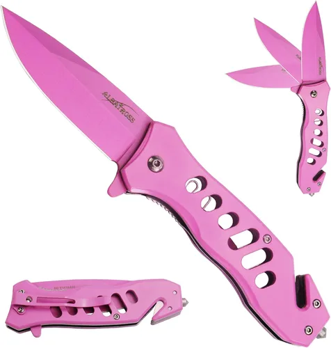 Miniatura 6 de ALBATROSS EDC - Navaja táctica plegable de bolsillo genial y afilada, cuchillos de apertura asistida por resorte SpeedSafe con bloqueo de línea