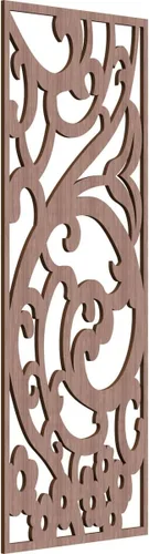 Miniatura 46 de Bridgewater - Paneles de pared decorativos de madera con calado, 9 3/8 pulgadas de ancho x 24 3/8 pulgadas de alto x 1/4 de alto, nogal