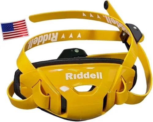 Miniatura 10 de Riddell SpeedFlex Hard Cup Cam-Loc Chinstrap + calcomanía para casco de la bandera de Estados Unidos