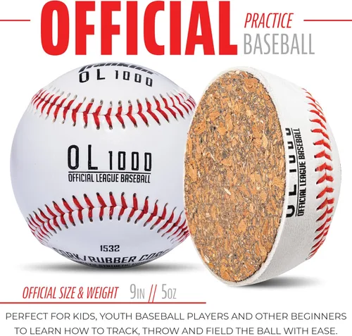 Miniatura 4 de Franklin Sports OL1000 Practice Baseballs
