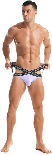 Miniatura 81 de SKYSPER Jock Strap Athletic Supporter para hombres Sexy Jockstrap Ropa interior masculina