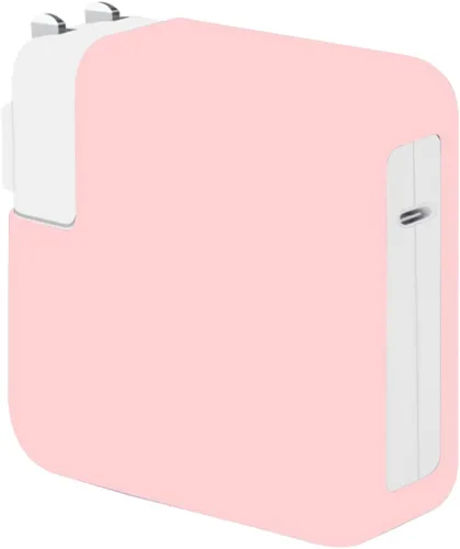 Funda protectora de cargador de silicona suave de 67 W para MacBook Pro de 14 pulgadas 2024-2021 M3 A2918 A2992 M2 A2779 M1 A2442 Funda adaptador de