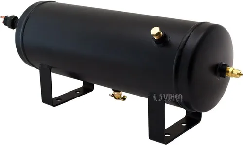 Miniatura 3 de Vixen Horns Tanque de bocina de tren/aire de 1.5 galones (6 litros) con compresor de 150 PSI a bordo sistema/kit 12V VXO8715