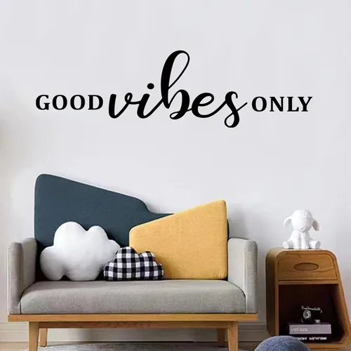 SEATUNE Calcomanías de pared con citas de oficina, calcomanías inspiradoras motivacionales positivas para pared, escuela, aula, lugar de trabajo,