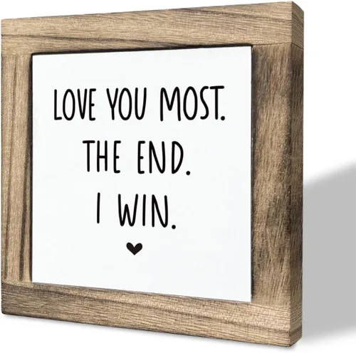 Miniatura 9 de Letrero inspirador, caja de madera con placas de escritorio, letrero cristiano, letrero de mesa de madera, decoración de mesa religiosa