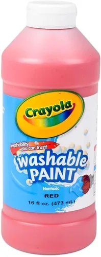Miniatura 8 de Pintura lavable Crayola, blanca, 16 oz. Blanco