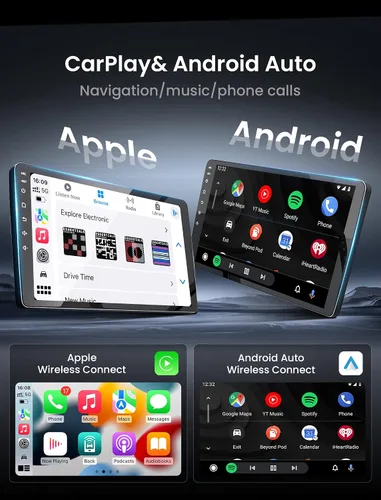 Miniatura 3 de Radio de coche estéreo para Mazda 3 2010-2013: pantalla táctil de 9 pulgadas con Carplay y Android Auto-GPS EQ DSP Bluetooth FM SWC Mirror Link