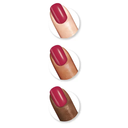 Miniatura 7 de Sally Hansen - Miracle Gel™, Bordeaux Glow y capa superior brillante, fórmula similar a gel, no necesita lámpara UV, dúo de esmalte de uñas