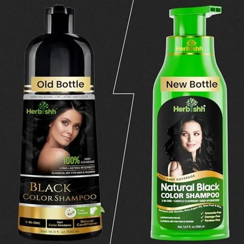 Miniatura 2 de Herbishh After Color Shampoo Combo, 1 champú de color para el cabello, tinte para el cabello, 16.9 fl oz de aceite de argán + 1.0 fl oz de queratina