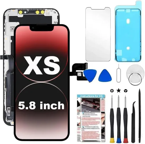 Miniatura 10 de Reemplazo de pantalla OLED suave para iPhone Xs Max de 6.5 pulgadas [no LCD], pantalla táctil 3D, kit de reparación de digitalizador