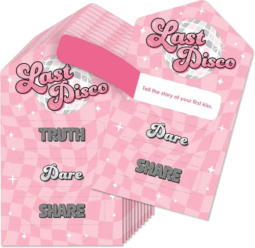 Miniatura 9 de Big Dot of Happiness On Cloud 9 - Juego de 12 tarjetas de encurtidos para despedida de soltera o despedida de soltera – Truth, Dare, Share Pull Tabs