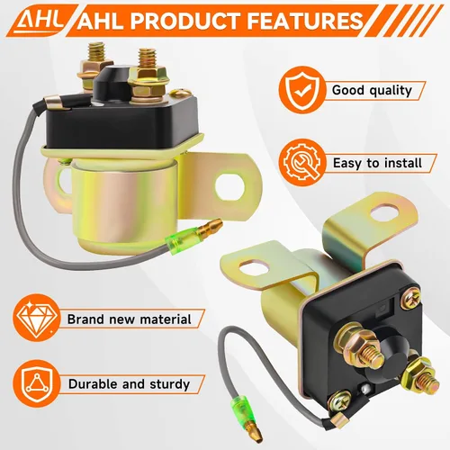 Miniatura 2 de AHL Relé solenoide de arranque para Polaris Trail Blazer 250 1990-2003 ATV