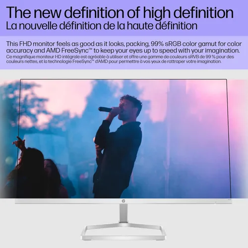 Miniatura 3 de HP Monitor serie 5 524sf 94C17AA#ABA (reemplaza a M24f) Pantalla FHD IPS (1920x1080) de 24 pulgadas, 1 HDMI, 1 x VGA, sin parpadeo, ideal