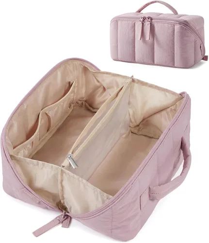 Miniatura 17 de BAGSMART Bolsa de Maquillaje Acolchada 24-A-Rosa
