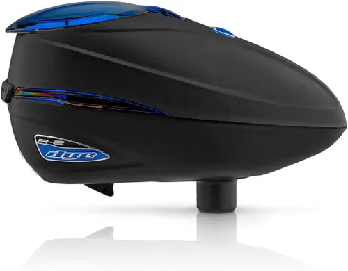 Miniatura 3 de Dye Cargador electrónico de paintball R2 Dye Rotor R2 Cargador Electrónico Paintball – Negro/Azul Hielo