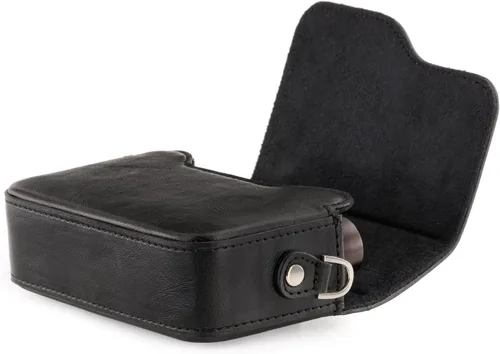 Miniatura 5 de Megagear Canon Powershot G9 X Mark Iı, G9 X Funda de cuero para cámara con correa - Negro - MG654