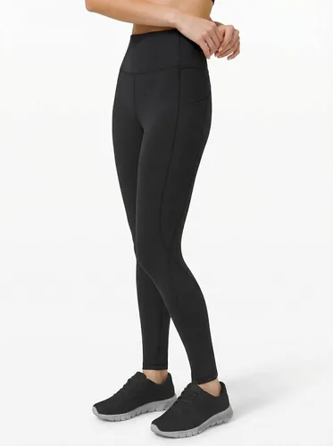 Miniatura 2 de PHISOCKAT Pantalones de yoga de cintura alta para mujer con bolsillos, leggings para mujer con control de abdomen, leggings de entrenamiento