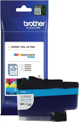 Miniatura 11 de Brother Genuino LC3039Y, Paquete Individual Cartucho de Tinta de Tanque INKvestment Amarillo de Ultra Alto Rendimiento, Rendimiento de Página Hasta