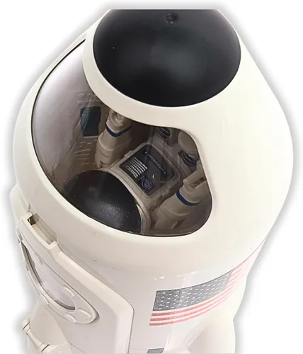 Miniatura 5 de Space Adventure Series Daron Space Capsule con figura de astronauta, juguete detallado de 7 pulgadas con escotilla de apertura y casco, juego