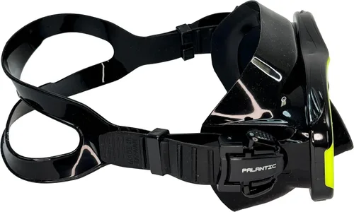 Miniatura 2 de Palantic M36 - Lentes de lector de máscara de snorkel de silicona para esnórquel y buceo, gafas antivaho con diseño de visión amplia para claridad
