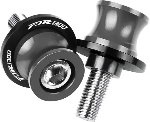 Miniatura 10 de Para Yamaha XJ6 Diversion XJR1300 FJR1300 FJR XJR 1300 6MM Accesorios de motocicleta CNC Carretes de basculante Tornillos de soporte deslizante