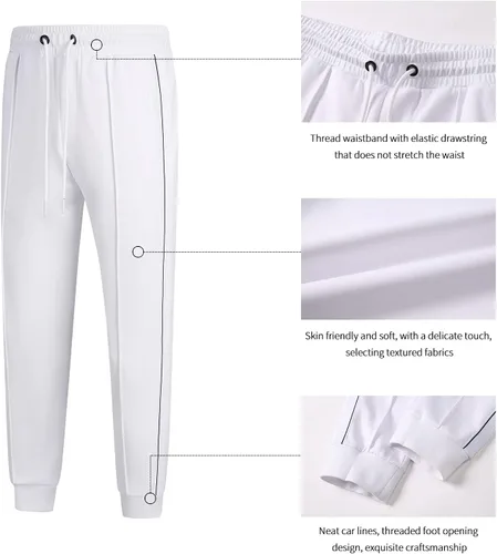 Miniatura 5 de BASICDOT Men's Tracksuits Set Long Sleeve Causal Full Zip Running Sports Sweatsuit for Men 2 Piece Outfits