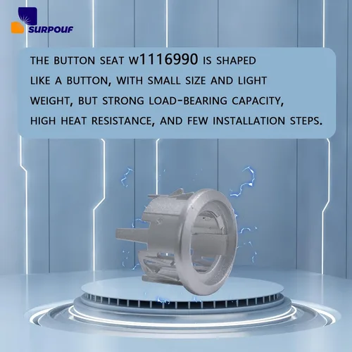 Miniatura 4 de W11116990 Soporte de botón para Whirlpool W10251250 KitchenAid Maytag Jenn-Air