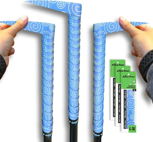 Miniatura 7 de ALIEN PROS Paquete de 6 cintas de envoltura de agarre de golf Blue Clouds & Lovely Hearts Mix - ReGrip en 1 minuto
