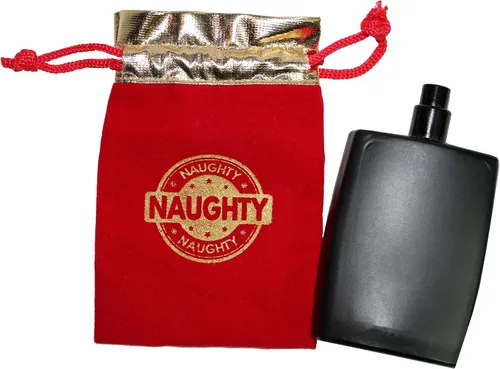 Miniatura 5 de K-Kraft Bolsas de regalo de terciopelo de Navidad, bolsas de regalo traviesas o agradables, 3 regalos o recuerdos reutilizables para fiestas