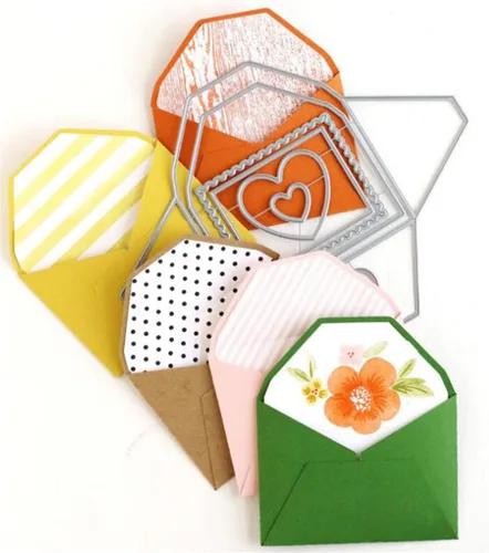 Mvchifay Plantillas de Metal para Troqueles de Corte, Plantillas de Scrapbooking, Herramienta de Bricolaje, Plantilla de Grabado en Relieve de Acero