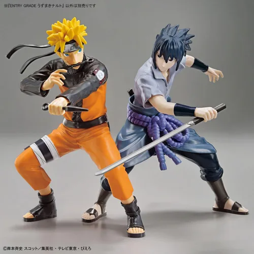 Miniatura 14 de Grado de entrada Naruto Uchiha Sasuke Modelo de plástico codificado por colores 2641062
