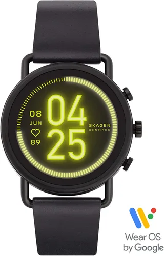 Miniatura 2 de Reloj inteligente con pantalla táctil de acero inoxidable con frecuencia cardíaca GPS NFC y notificaciones de teléfono inteligente Connected Falster