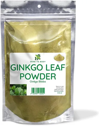 Miniatura 8 de Herb To Body Hoja de ginkgo cortada y tamizada: 4 onzas, hojas de té de ginkgo biloba silvestre, hojas de ginko biloba para infusiones y extractos