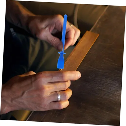 Miniatura 8 de TEHAUX Esparcidores de pegamento, aplicador de palos de pegamento de plástico, raspadores de pegamento, cepillo de pegamento, herramienta