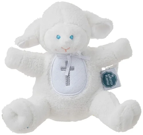 Miniatura 3 de Peluche sonajero de bautismo, de cordero Mary Meyer