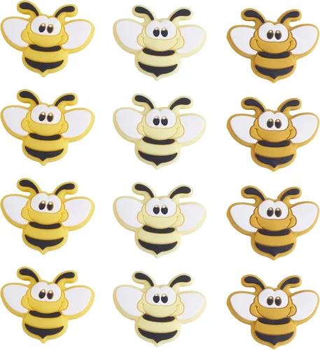 Miniatura 18 de 12 cuentas focales de silicona de animales para hacer llaveros con cuentas focales de ciervos para bolígrafos, pulseras de bricolaje, manualidades