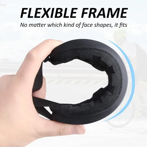 Miniatura 2 de Gafas de motocicleta para niños, 2 paquetes de gafas para cuatrimoto, motocross, esquí, gafas de carreras todoterreno para niños, gafas anti-UV, a