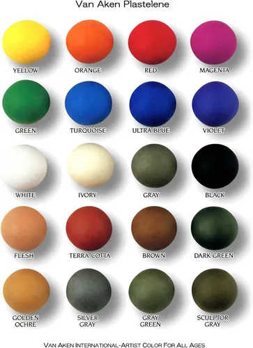 Miniatura 7 de Van Aaken - Arcilla para modelar (1 libra), color marfil