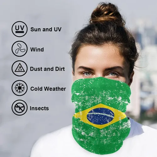 Miniatura 5 de Bandanas de moda para la cabeza, sin costuras, polaina para el cuello, pasamontañas