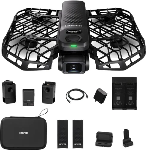 Miniatura 12 de HOVERAir X1 PRO 4K Drone con cámara, cámara voladora de acción plegable con velocidad de seguimiento de 42 KM/H, más de 10 modos de vuelo