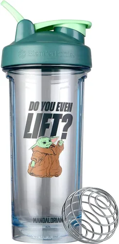 Miniatura 11 de BlenderBottle - Botella agitadora Pro Series Marvel perfecta para batidos de proteínas y preentrenamiento, 28 onzas, Capitán Marvel
