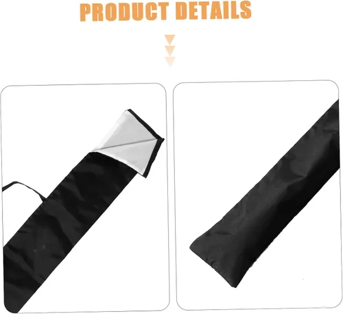 Miniatura 4 de Cabilock Bolsa de espadas de algodón Bolsa de almacenamiento práctica Mango negro Forro blanco