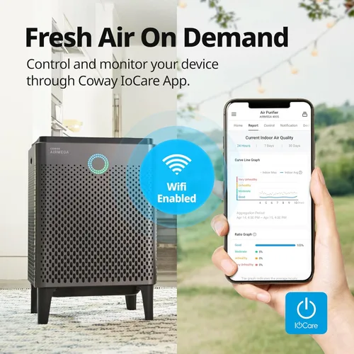 Miniatura 9 de La aplicación más inteligente que permite purificar el aire AIRMEGA 300S