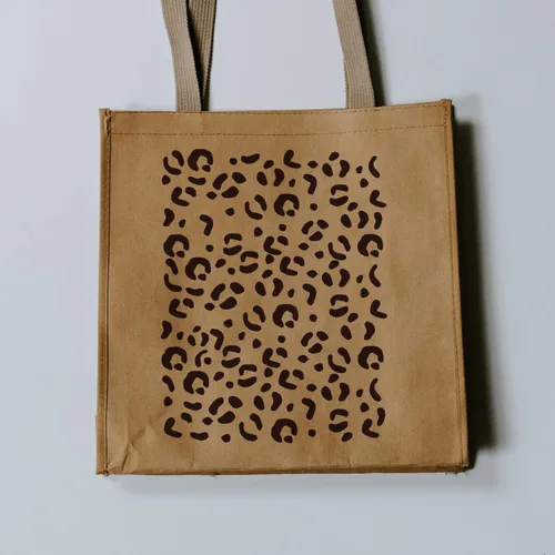 Miniatura 6 de Plantilla de pantalla de seda de leopardo, plantilla de malla reutilizable con patrón de leopardo, plantilla de seda para decoración del hogar