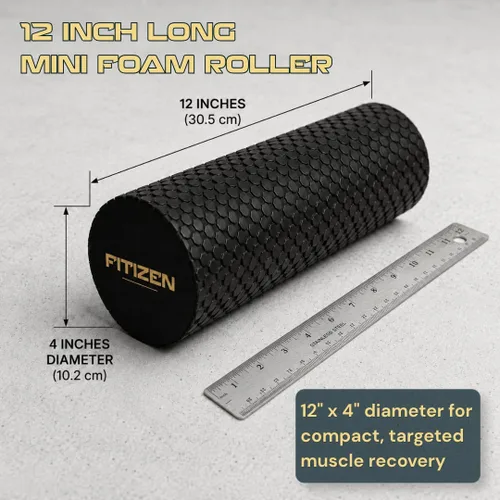 Miniatura 3 de Rodillo de Espuma Fitizen – Masaje Muscular, Rehabilitación para Dolor de Espalda Rígido, Fisioterapia de Tejido Profundo, Equipo de Ejercicio Firme