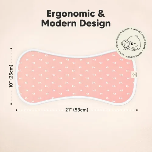 Miniatura 2 de Paños orgánicos para eructos para bebés niños y niñas, paquete de 5 paños de algodón súper absorbentes para bebés, trapos suaves y afelpados