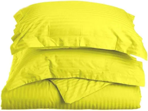 Miniatura 15 de LaxLinen Juego de funda de edredón de 3 piezas (1 funda de edredón con 2 fundas de almohada) 100% algodón de calidad suave, con cierre