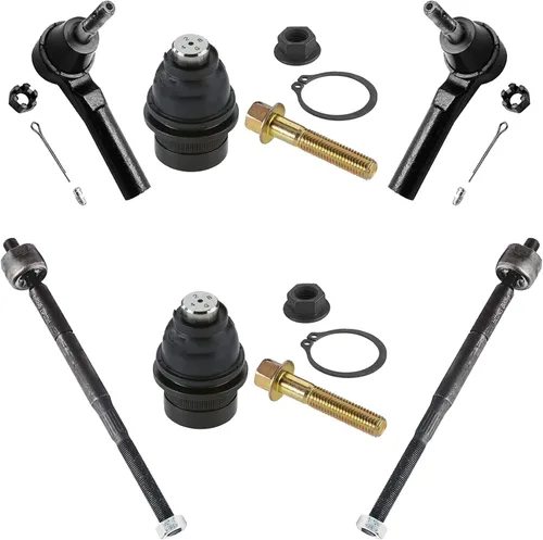 Miniatura 166 de Detroit Axle – Kit de suspensión delantera para Hyundai 2013-2018 Santa Fe 2 enlaces de barra de estabilizador 4 varillas de amarre interiores